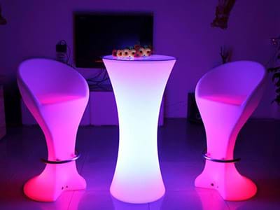 Isparta Işıklı Bar Masası